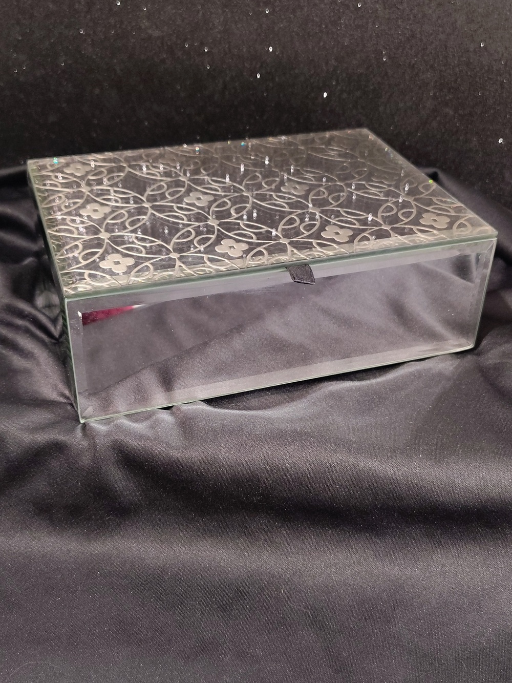 Storehouse Mirrored Jewelry/Trinket Box